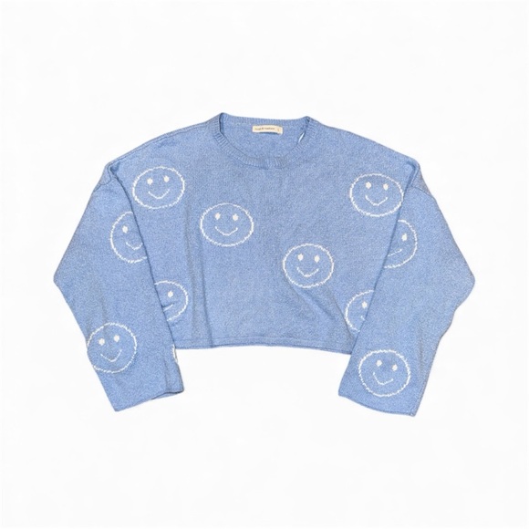 moon & madison Sweaters - Moon & Madison Cropped Knit Sweater